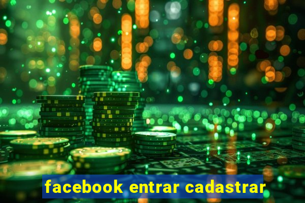 facebook entrar cadastrar